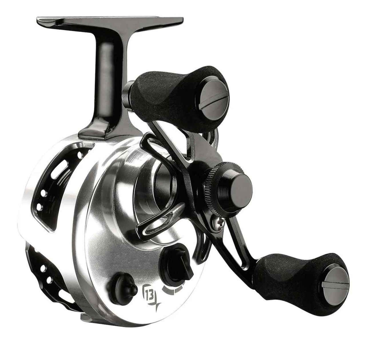 13 Fishing 60612015-RH Black Betty 6061 Ice Reel 6 13 Fishing 60612015-RH Black Betty 6061 Ice Reel - Image 4