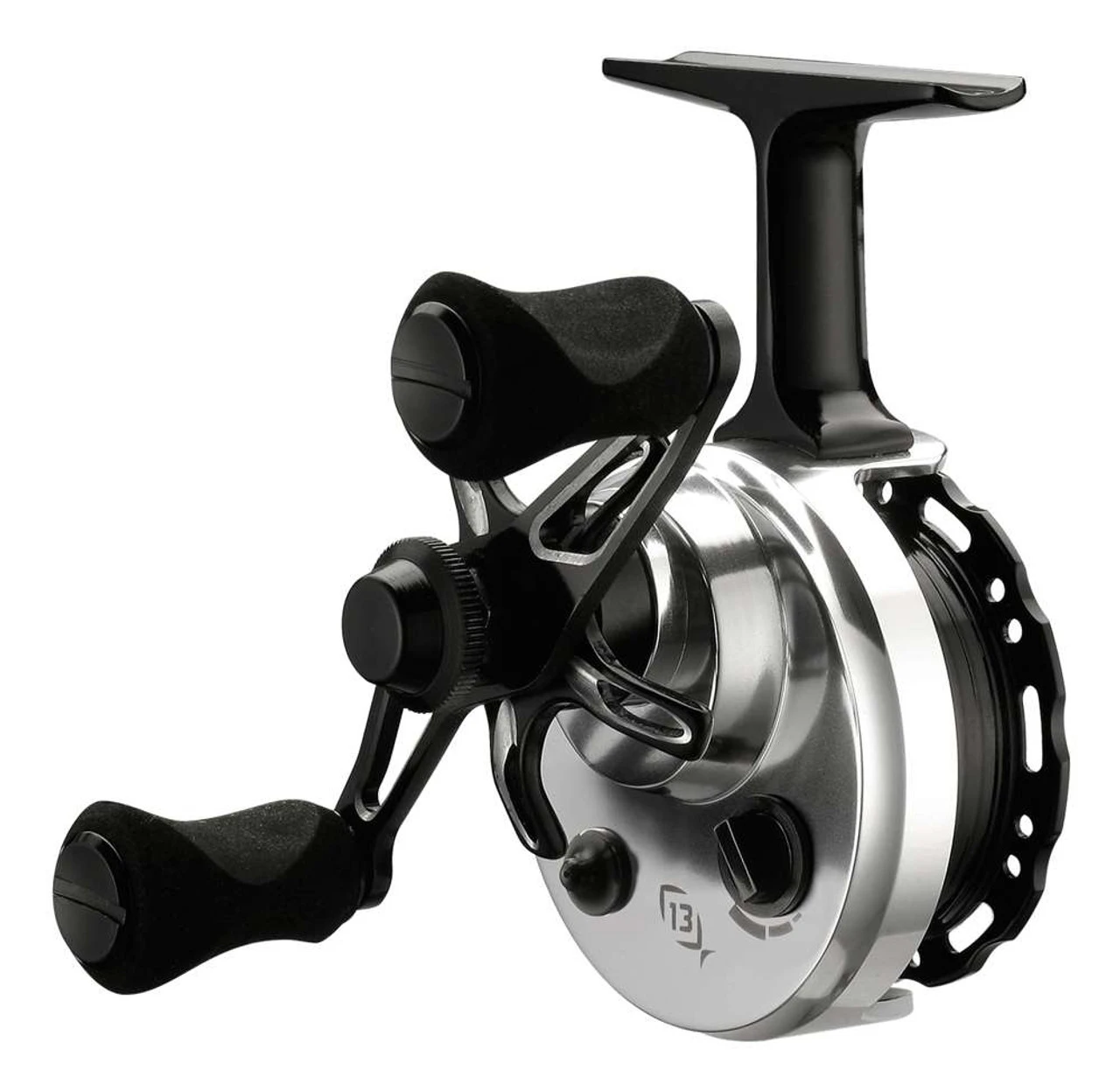 13 Fishing 60612015-RH Black Betty 6061 Ice Reel 5 13 Fishing 60612015-RH Black Betty 6061 Ice Reel - Image 3