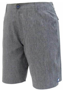 Aftco Cloudburst Fishing Shorts - 10in - Charcoal Heather - 38