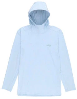 Aftco Rescue Lightweight Hoodie - Sky Blue Heather - X-Large