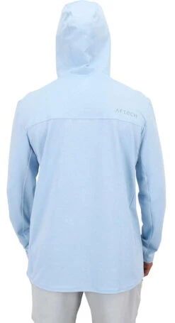 Aftco Rescue Lightweight Hoodie - Sky Blue Heather - X-Large -Fishing Master aftco rescue lightweight hoodie sky blue heather xl 91857.1663793789