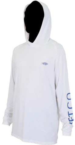Aftco Samurai 2 Heathered Long Sleeve Hooded Shirts -Fishing Master aftco samurai 2 heathered long sleeve hooded shirts 29676.1651246399