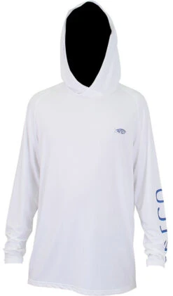 Aftco Samurai 2 Heathered Long Sleeve Hooded Shirts -Fishing Master aftco samurai 2 heathered long sleeve hooded shirts 44247.1651246399