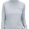 Aftco Womens Adapt Performance Hood - Light Gray Heather - X-Large