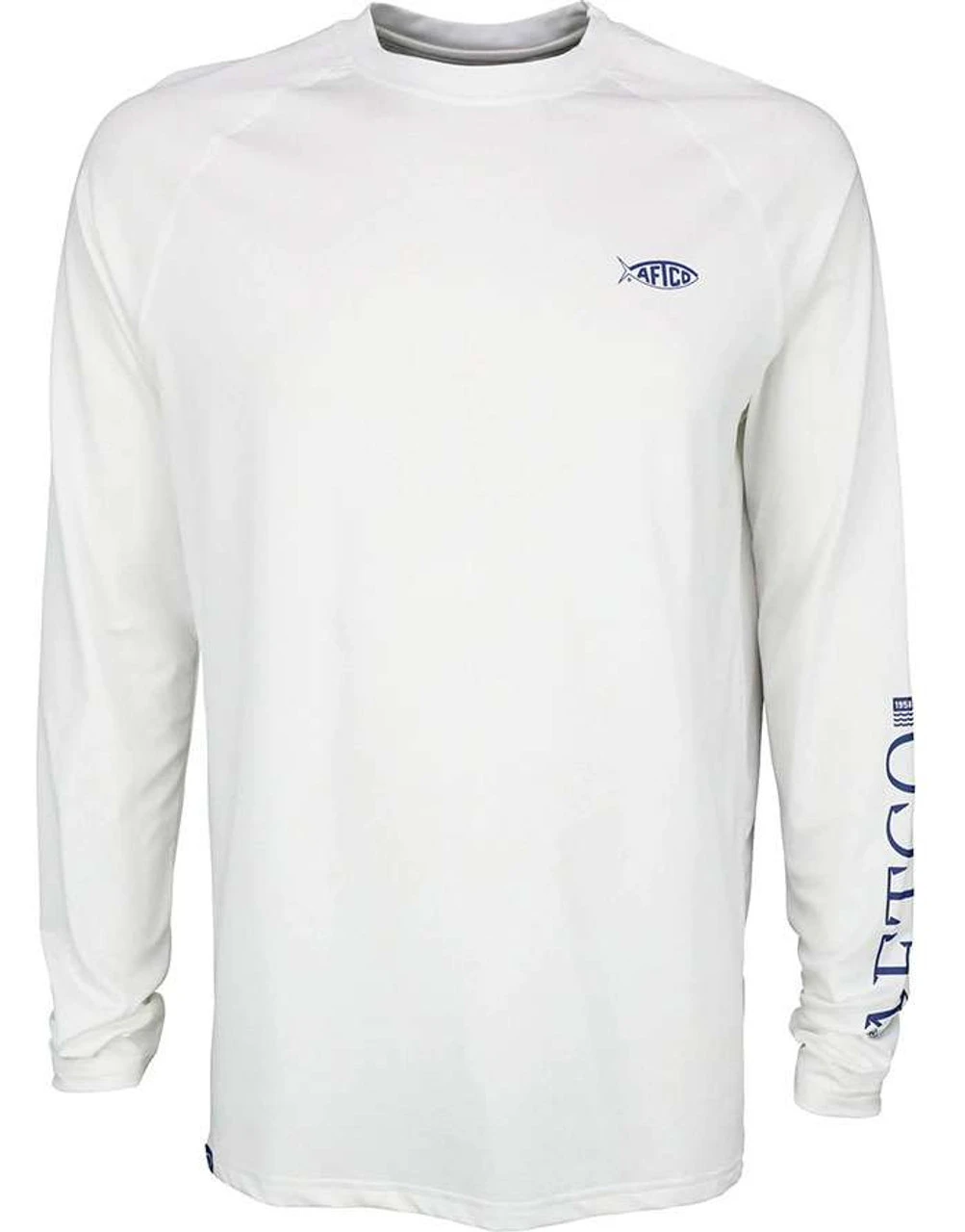 Aftco Yurei Performance Long Sleeve Shirt - White - Medium 3 Aftco Yurei Performance Long Sleeve Shirt - White - Medium