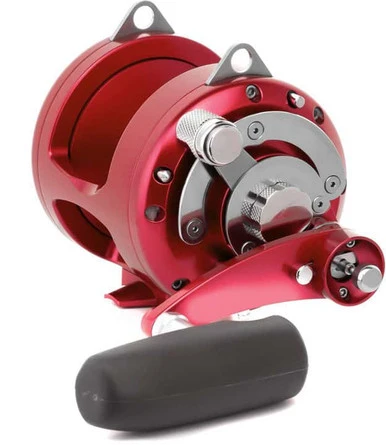 Avet EX 3-Speed Lever Drag Big Game Reel Red 3 Avet EX 3-Speed Lever Drag Big Game Reel Red