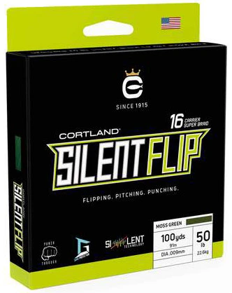 Cortland Silent Flip Braided Line 3 Cortland Silent Flip Braided Line