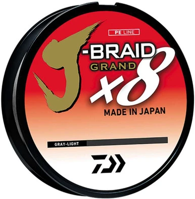 Daiwa J-Braid X8 Grand - Gray Light - 40lb - 300yd W/ Line Cutter 3 Daiwa J-Braid X8 Grand - Gray Light - 40lb - 300yd W/ Line Cutter