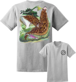 David Dunleavy DDM8052 Flounder Reef SS T-Shirts -Fishing Master david dunleavy ddm8052 flounder reef short sleeve t shirts 28517.1651034294