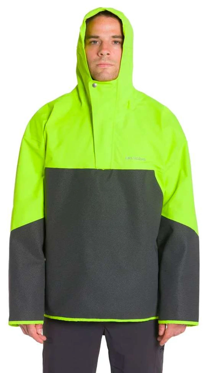 Grundens Ironclad Anorak Jacket - Hi-Vis Yellow/Grey 5 Grundens Ironclad Anorak Jacket - Hi-Vis Yellow/Grey - Image 3