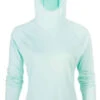 Grundens Womens Solstrale Hoodie - Blue Light