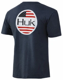 Huk Americana Flag Short Sleeve T-Shirts -Fishing Master huk americana flag short sleeve t shirts 70400.1651291453