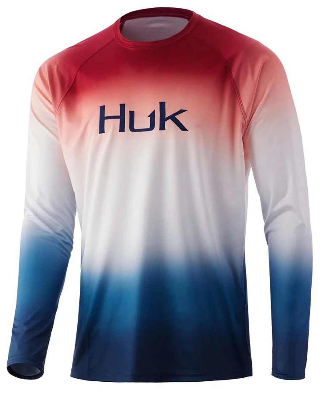 Huk Flare Fade Pursuit Long Sleeve Shirt - Americana - Medium 3 Huk Flare Fade Pursuit Long Sleeve Shirt - Americana - Medium