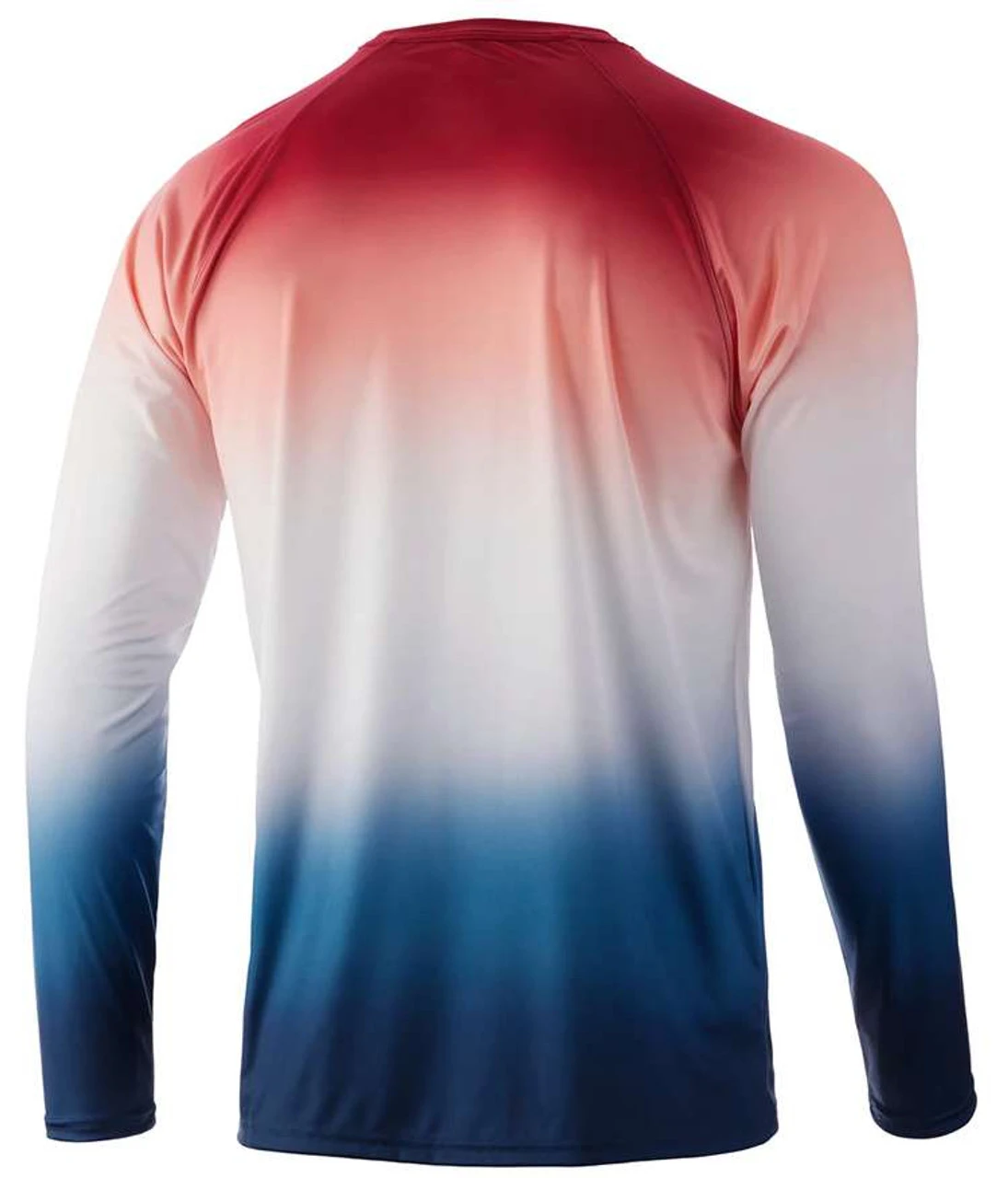 Huk Flare Fade Pursuit Long Sleeve Shirt - Americana - Medium 4 Huk Flare Fade Pursuit Long Sleeve Shirt - Americana - Medium - Image 2
