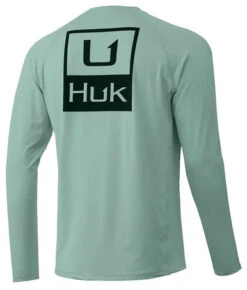 Huk Hukd Up Pursuit Long Sleeve Shirt - Lichen - X-Large