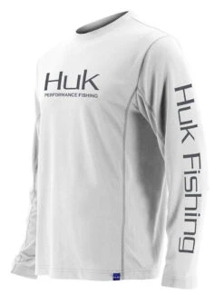 Huk Icon X Long Sleeve Shirt - White - M