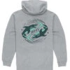 Jetty Backflip Hoodie - Heather Grey - 2X-Large -Fishing Master jetty backflip hoodie heather grey xl 29807.1651446452.386.513