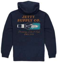 Jetty Drinkfish Hoodie - Navy