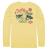 Jetty Pelican Long Sleeve T-Shirt - Blonde - 2X-Large