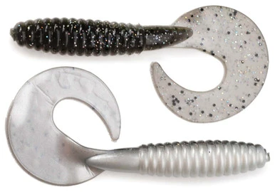 MegaStrike MegaGrub 5 Soft Plastic Lures Laminate Smoke 3 MegaStrike MegaGrub 5 Soft Plastic Lures Laminate Smoke