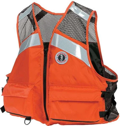 Mustang MV1254 T1 Industrial Mesh Flotation Vest 3 Mustang MV1254 T1 Industrial Mesh Flotation Vest