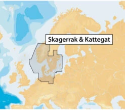 Navionics+ MSD/NAV+45XG/ROW Skagerrak & Kattegat - MicroSD