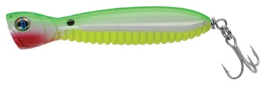Ocean Born Flying Popper Super Long Distance 100 - Lime Glow Chartreuse 3 Ocean Born Flying Popper Super Long Distance 100 - Lime Glow Chartreuse