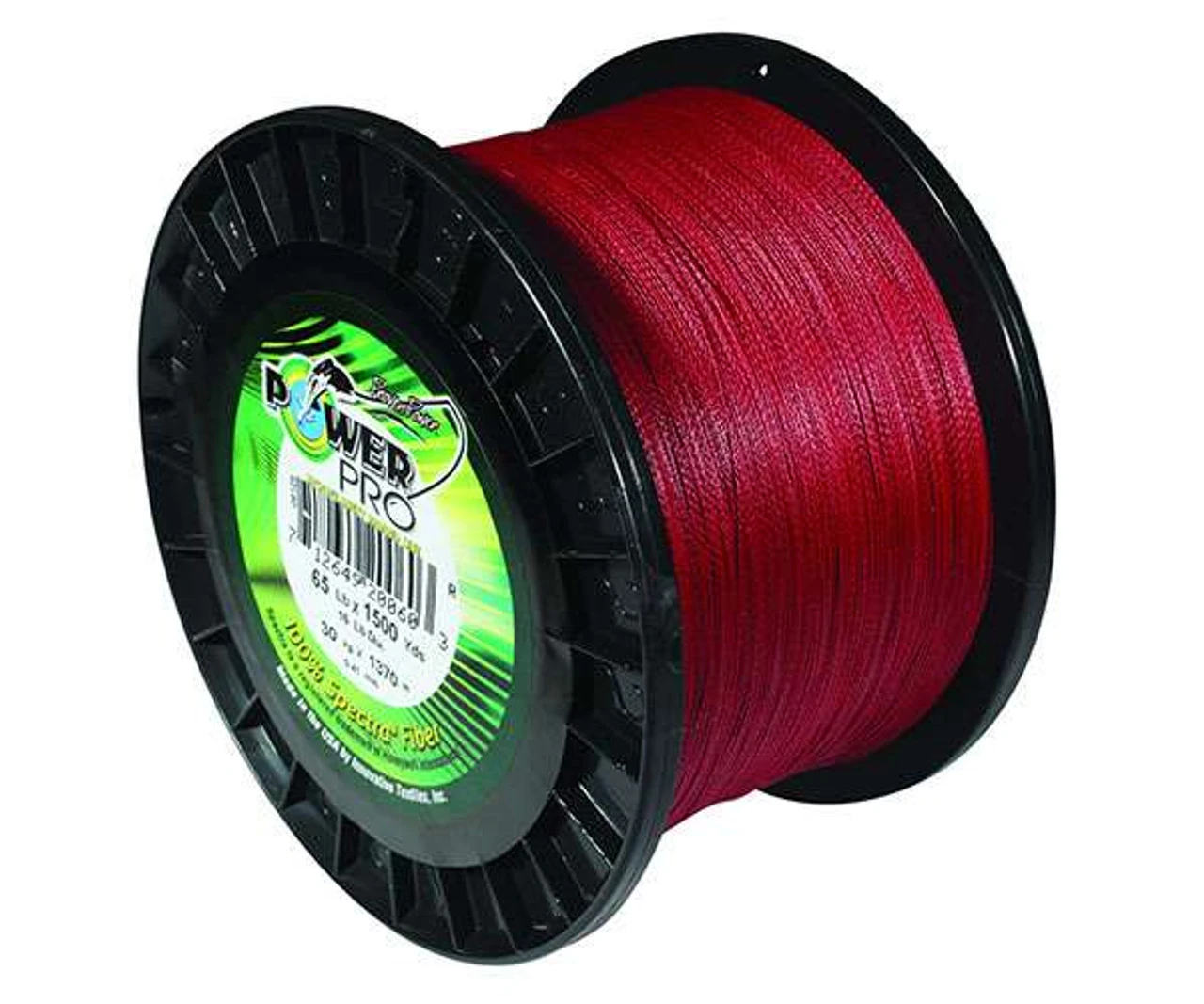 Power Pro Powerpro Braided Spectra Fiber Fishing Line Vermilion Red 150 Yds. 4 Power Pro Powerpro Braided Spectra Fiber Fishing Line Vermilion Red 150 Yds. - Image 2