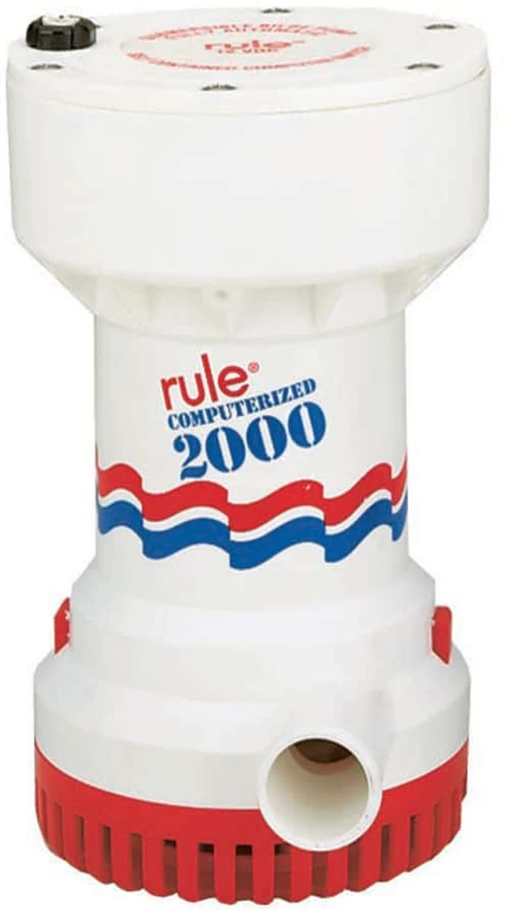 Rule 53S 2000 G.P.H. Automatic Bilge Pump 3 Rule 53S 2000 G.P.H. Automatic Bilge Pump