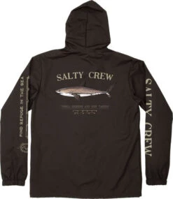 Salty Crew Bruce Snap Jacket - Black - 2X-Large