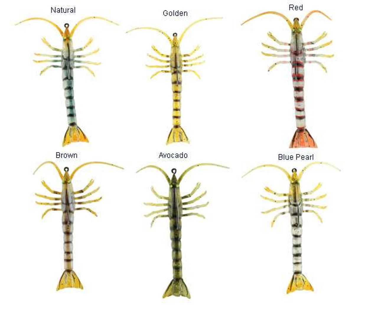 Savage Gear MSJ-100 TPE Panic Shrimp 4 Savage Gear MSJ-100 TPE Panic Shrimp - Image 2