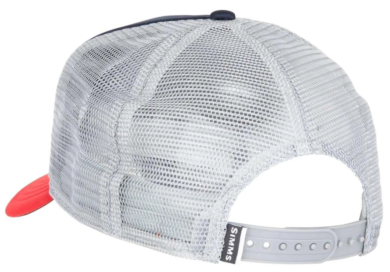 Simms Throwback Trucker - Navy 4 Simms Throwback Trucker - Navy - Image 2