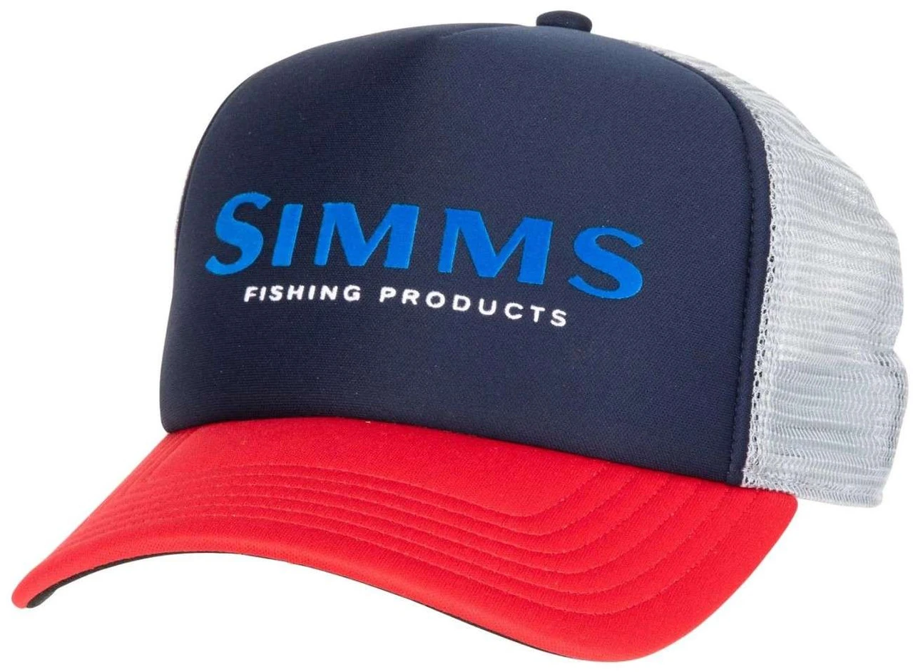 Simms Throwback Trucker - Navy 3 Simms Throwback Trucker - Navy