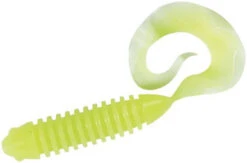 SPRO WaveTail Grub - Crazy Chartreuse