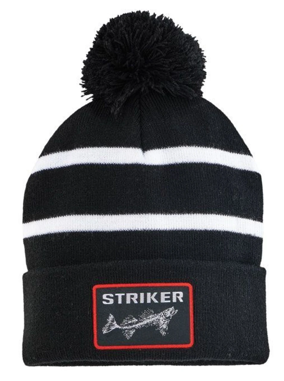 Striker ICE SI Striped Pom Hat