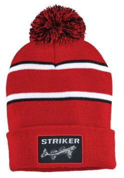 Fishing Master -Fishing Master striker ice si striped pom hat 75488.1651324797