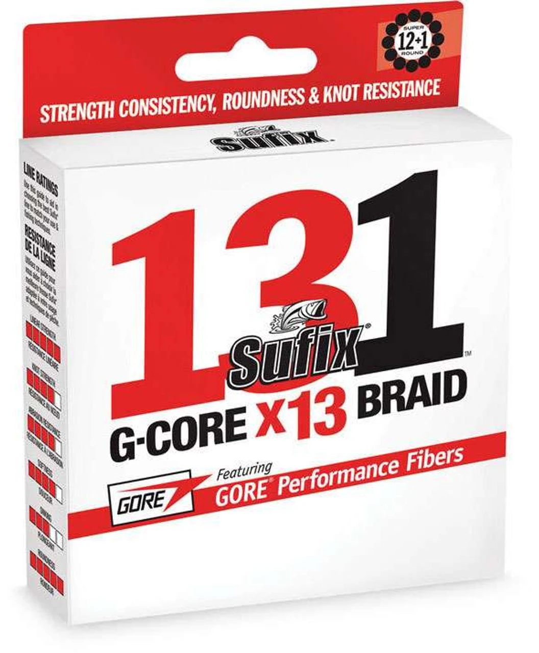 Sufix 131 G-Core Braided Fishing Line 3 Sufix 131 G-Core Braided Fishing Line