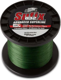 Sufix 832 Advanced Superline 660-415G Lo-Vis Green 15lb 3500yds