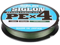 Sunline Siglon PEx4 Braided Line - Dark Green - 50lb