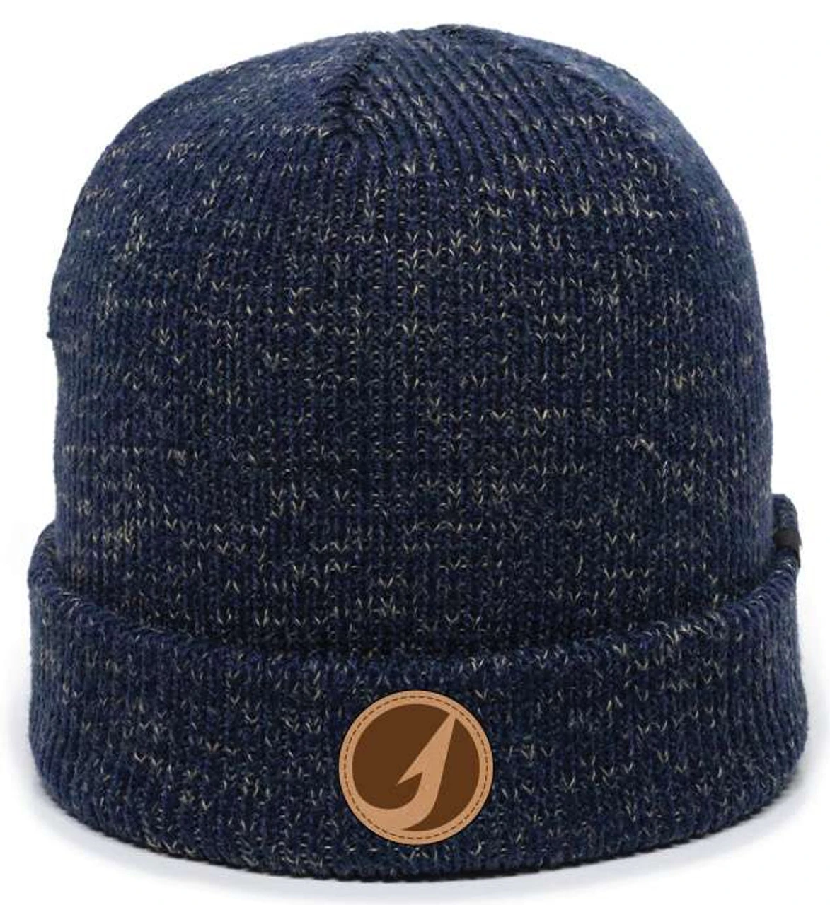 TackleDirect Cuffed Beanie With TD Logo Patch - Navy