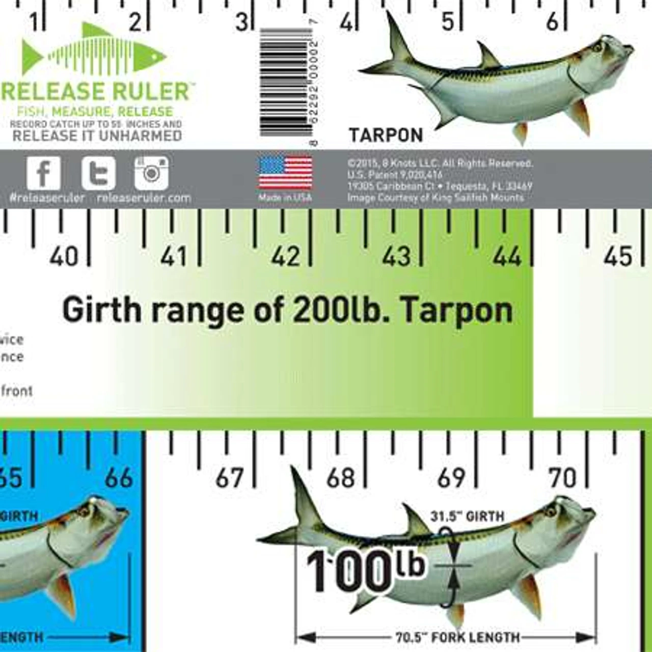 Tarpon Release Ruler 3 Tarpon Release Ruler