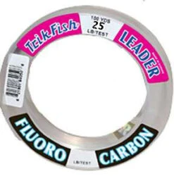 Trik 25FLS02501 Flourocarbon Clear Leader - 25Lb - 25Yds