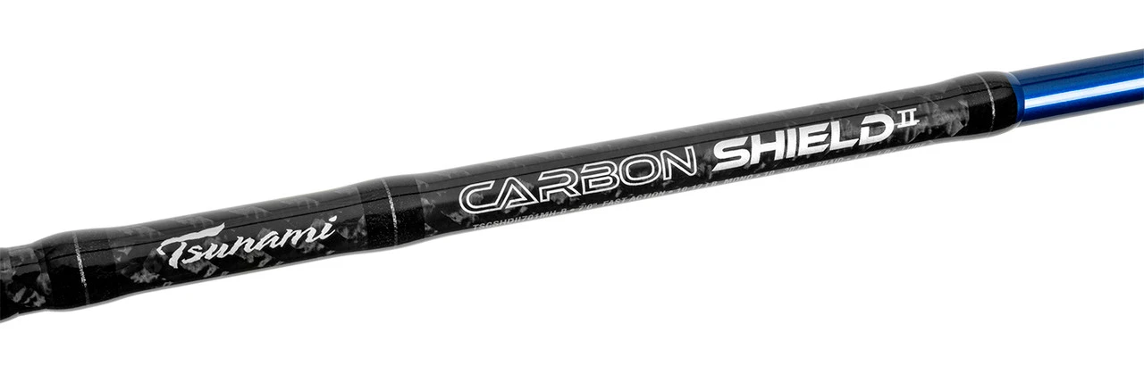 Tsunami Carbon Shield II Casting Rods 3 Tsunami Carbon Shield II Casting Rods
