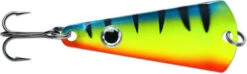 VMC Tingler Spoon - 1/8oz - Glow Hot Perch