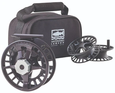Waterworks Lamson Remix Fly Fishing Reel And Spools - 3 Pack 3 Waterworks Lamson Remix Fly Fishing Reel And Spools - 3 Pack