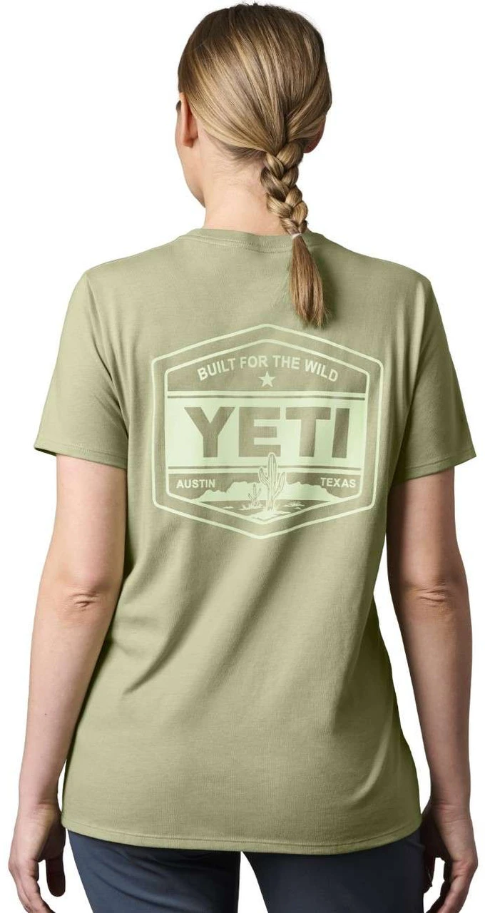Yeti Womens Built For The Wild T-Shirt 3 Yeti Womens Built For The Wild T-Shirt